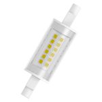 Ledvance Slim Line LED R7s 78mm Clear 7W 806lm - 827 Extra Warm White | Replaces 60W