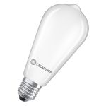Ledvance Classic LED E27 Pear Frosted 3.4W 470lm - 827 Extra Warm White | Replaces 40W