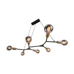 Nordlux Pendant Josefine Metal Black | IP20 - Suitable for 7x E27