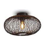 Good&Mojo Ceiling Light Cango Bamboo Black | Suitable for 1x E27 