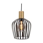 Eglo Pendant Empoli Steel Black | IP20 - Suitable for 1x E27 