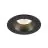 SLV New Tria Universal 68 Spot Aluminium Black Round 8.6W 410lm 38D - 925-930-940 CCT | Cutout 68mm -  Best Colour Rendering - Dimmable 