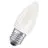 Osram Classic LED E27 Candle Filament Frosted 4.8W 470lm - 827 Extra Warm White | Dimmable - Replaces 40W