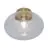 It's about RoMi Ceiling Light Brussels Glass Gold | Suitable for 1x E27 