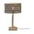 Good&Mojo Table Lamp Java Bamboo Brown | Suitable for 1x E27 