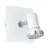 Eglo Wall Light Tamara 1 Steel White Chrome 2.8W 250lm - 830 Warm White | IP44 - Incl. 1x GU10