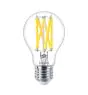 Philips Master LED E27 Pear Filament Clear 10.5W 1521lm - 922-927 Dim To Warm | Best Colour Rendering - Dimmable - Replaces 100W