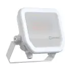 Ledvance LED Floodlight Aluminium White 17W 2400lm 100D - 840 Cool White | IP66 - Symmetrical