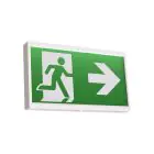 Ansell LED Wall Mounted Emergency Sign EndLED White 2.5W 18lm - 860 Daylight | Self Test
