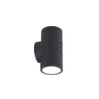 Ansell Wall Light Reef Black Up & Down - Outdoor - 10W 885lm 90D - 830-840-860 CCT | IP65
