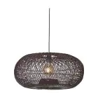Good&Mojo Pendant Arizona Rattan Burgundy L | Suitable for 1x E27 