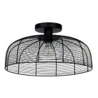 Eglo Ceiling Light Rinroe Steel Black Copper | Suitable for E27