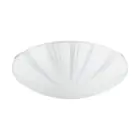 Eglo Wall and Ceiling Light Mars 1 Steel White | IP20 - Suitable for 1x E27 